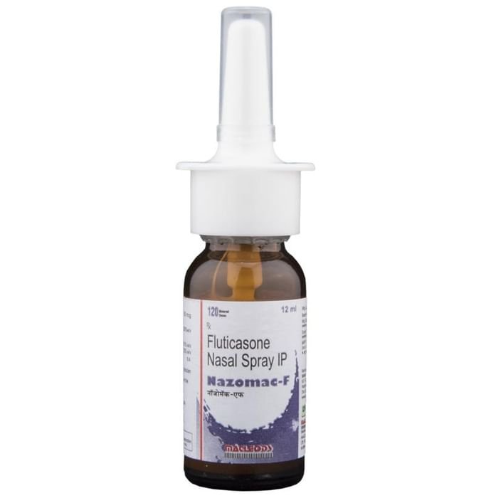 Nazomac-F Nasal Spray    Fluticasone Propionate 0.05% w/v