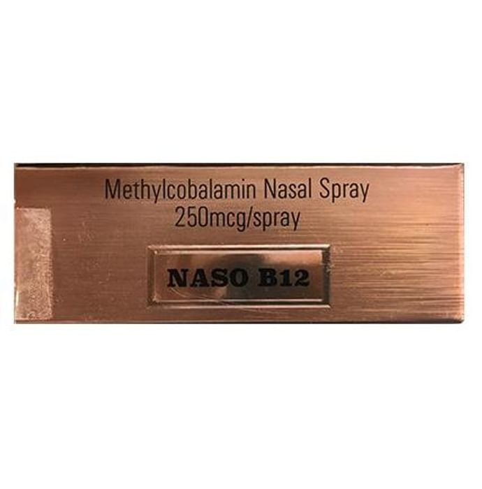 Naso B12 Nasal Spray    Methylcobalamin 500mcg