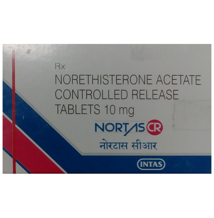 Nortas CR Tablet    Norethisterone 10mg