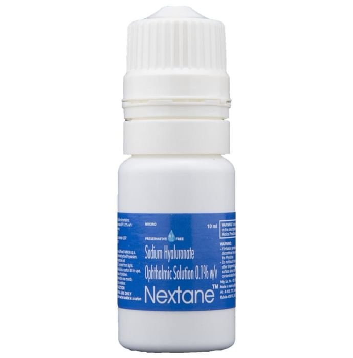 Nextane Ophthalmic Solution    Sodium Hyaluronate 0.1% w/v