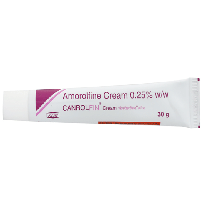 Canrolfin Cream    Amorolfine 0.25% w/w