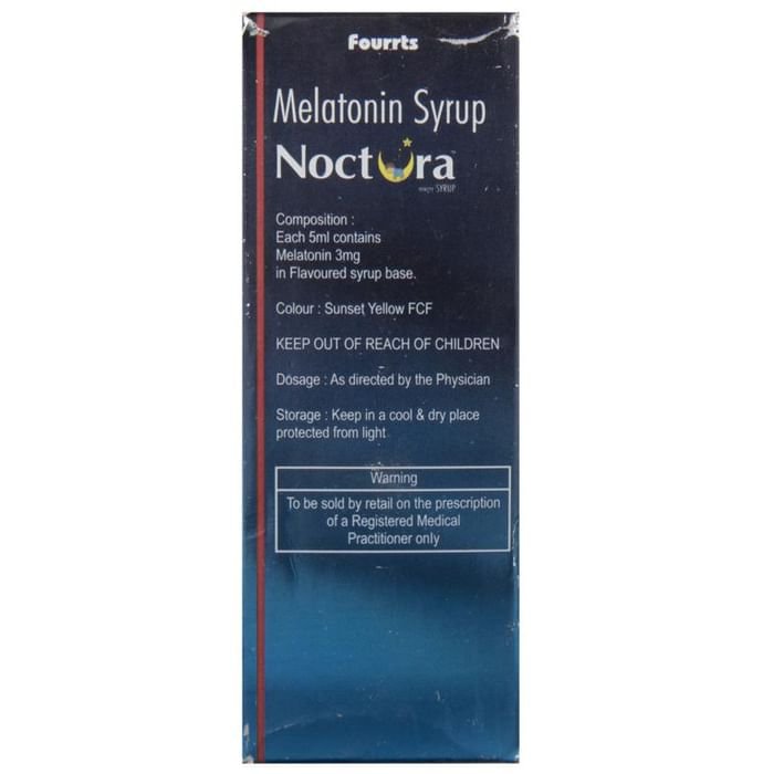 Noctura Syrup    Melatonin 3mg/5ml