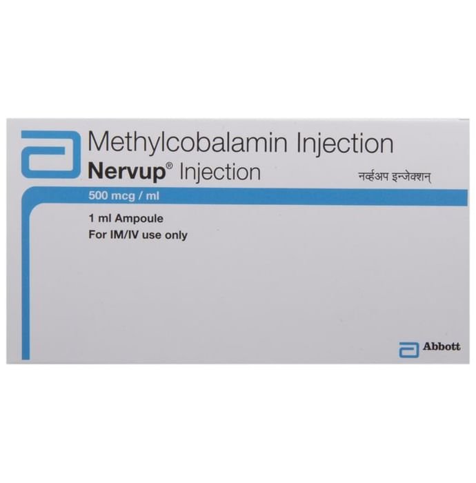 Nervup Injection    Methylcobalamin 500mcg