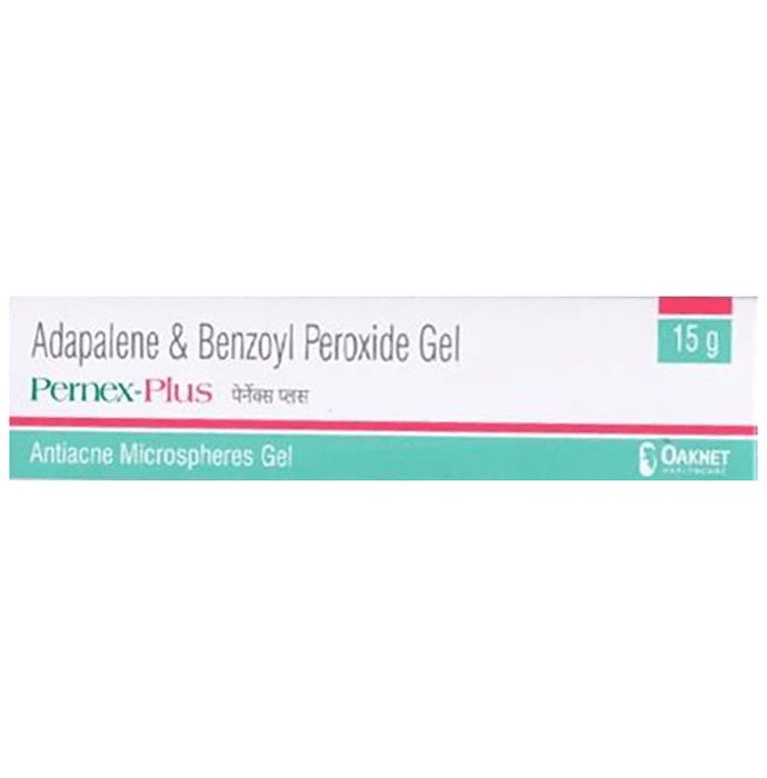 Pernex-Plus Gel    Adapalene 0.1% w/w + Benzoyl Peroxide 2.5% w/w