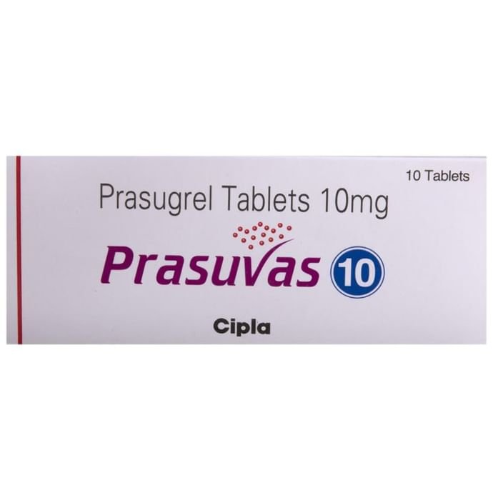 Prasuvas 10 Tablet    Prasugrel 10mg