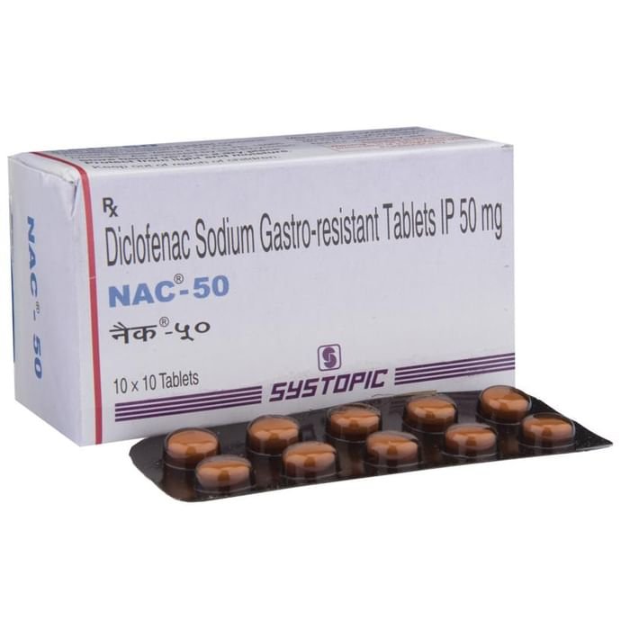 NAC 50 Tablet    Diclofenac 50mg