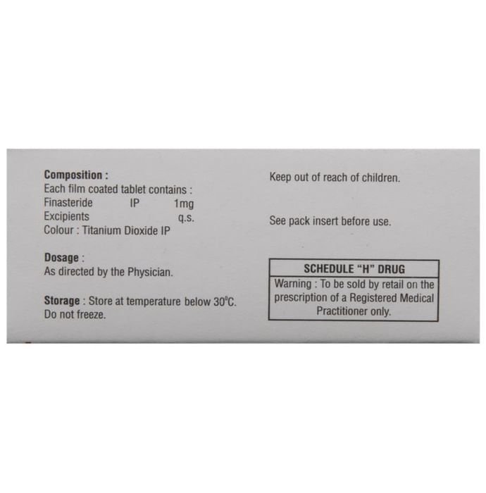 Curlzfin Tablet    Finasteride 1mg