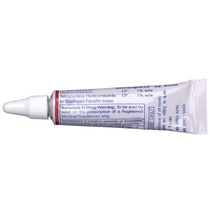 Cortecycline Eye Ointment    Tetracycline 1% w/w + Hydrocortisone 1% w/w