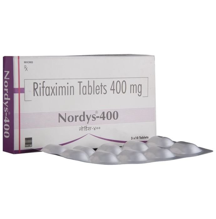 Nordys 400 Tablet    Rifaximin 400mg