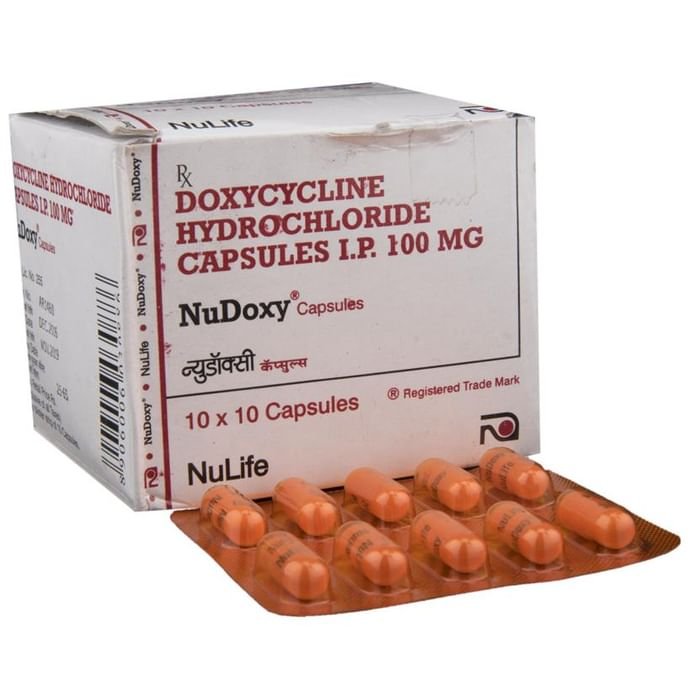 Nudoxy Capsule    Doxycycline 100mg