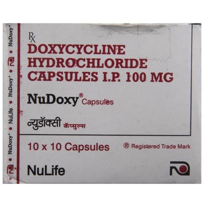 Nudoxy Capsule    Doxycycline 100mg