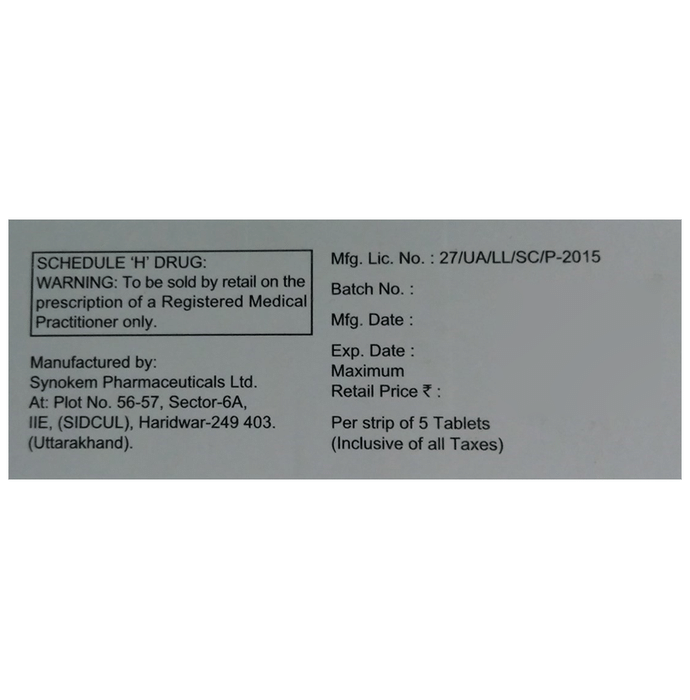 Nortas CR 15 Tablet    Norethisterone 15mg