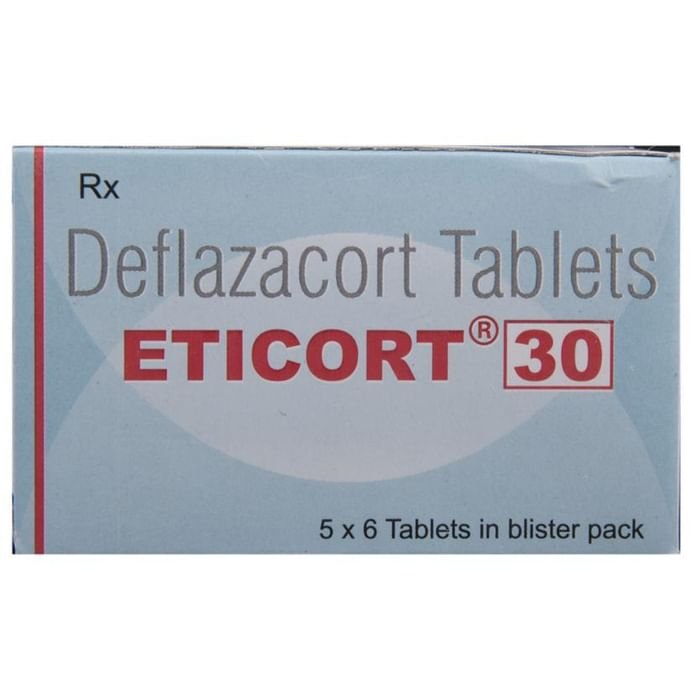 Eticort 30 Tablet    Deflazacort 30mg