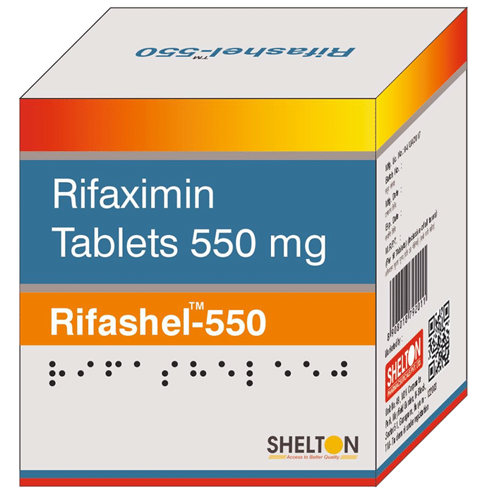 Rifashel 550 Tablet    Rifaximin 550mg