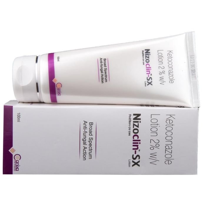 Nizoclin-SX Lotion    Ketoconazole 2% w/v