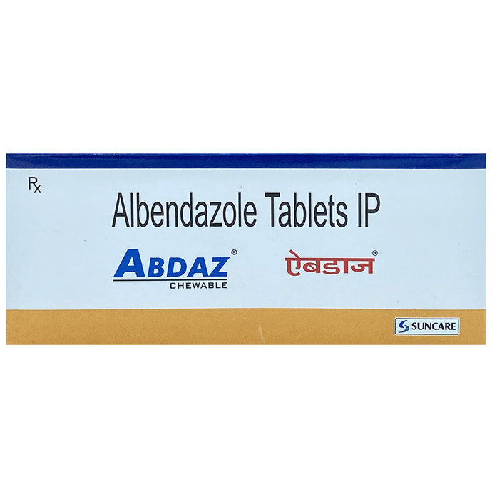 Abdaz Tablet    Albendazole 400mg