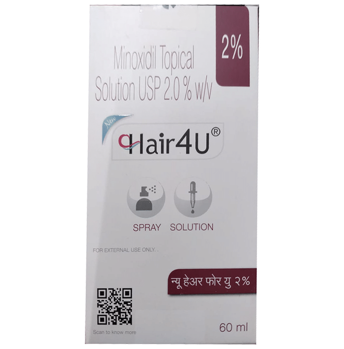 New Hair 4U 2% Solution    Minoxidil 2% w/v