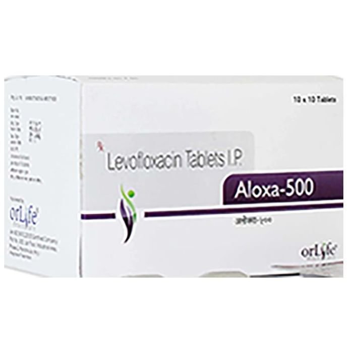 Aloxa 500 Tablet    Levofloxacin 500mg