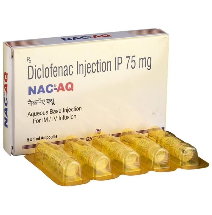 NAC -AQ Injection    Diclofenac 75mg