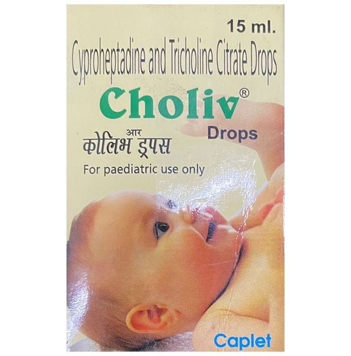 Choliv Drop    Cyproheptadine 1.5mg/ml + Tricholine Citrate 55mg/ml + Sorbitol 3.575gm/5ml