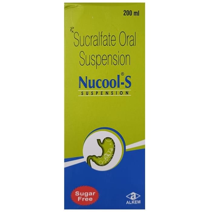 Nucool S 1000mg Suspension    Sucralfate 1000mg