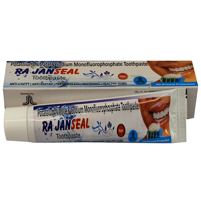 RA Janseal Toothpaste    Potassium Nitrate 5% w/w + Sodium Monofluorophosphate 0.7% w/w