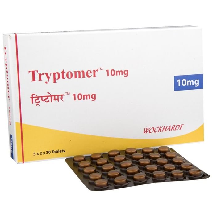 Tryptomer 10mg Tablet    Amitriptyline 10mg
