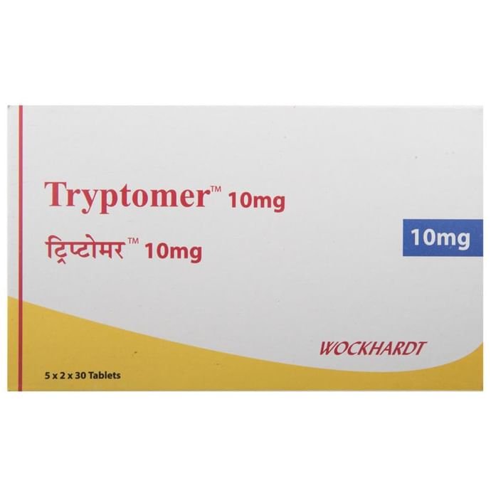 Tryptomer 10mg Tablet    Amitriptyline 10mg