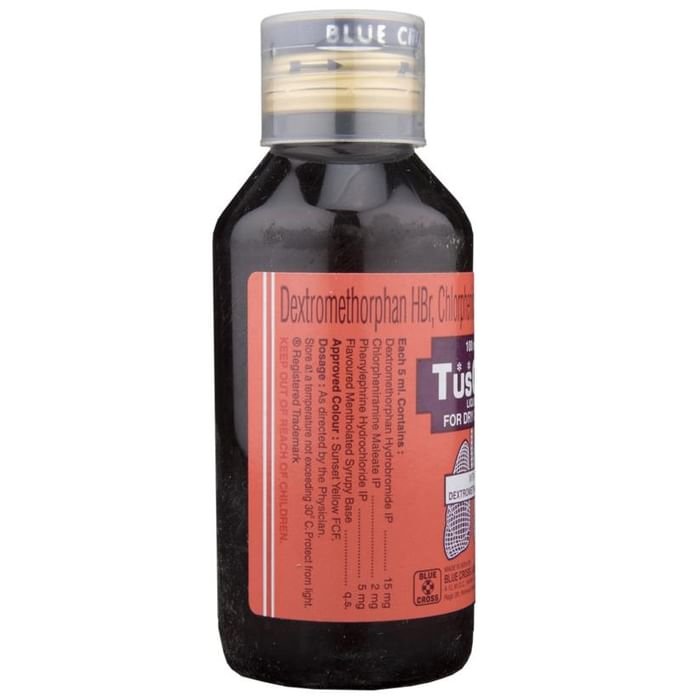 TusQ-DX Liquid    Phenylephrine 5mg/5ml + Chlorpheniramine Maleate 2mg/5ml + Dextromethorphan Hydrob