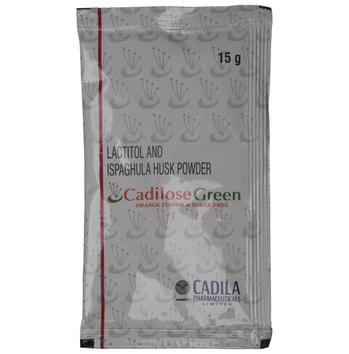 Cadilose Green Granules    Lactitol 10gm + Ispaghula 3.5gm