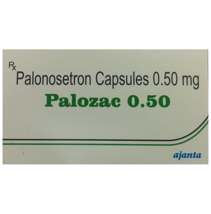 Palozac 0.50 Capsule    Palonosetron 0.5mg