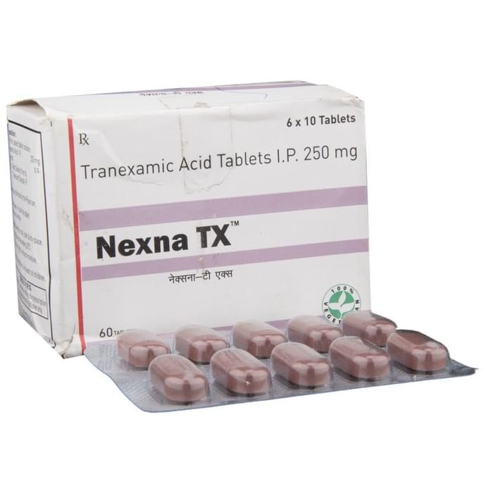 Nexna TX Tablet    Tranexamic Acid 250mg