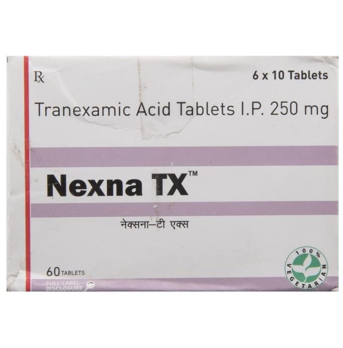 Nexna TX Tablet    Tranexamic Acid 250mg