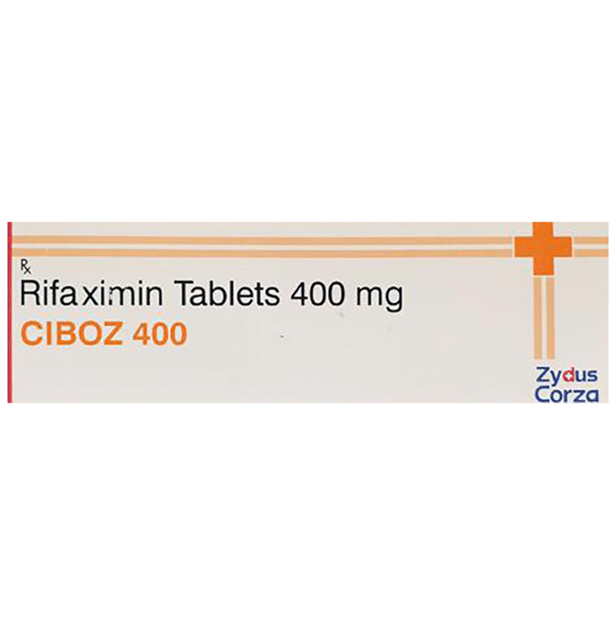 Ciboz 400 Tablet    Rifaximin 400mg