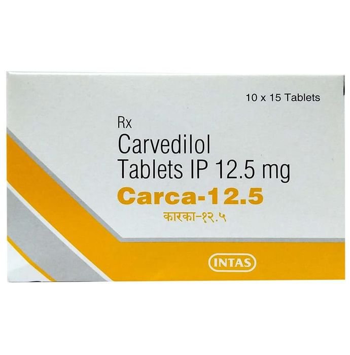 Carca 12.5 Tablet    Carvedilol 12.5mg