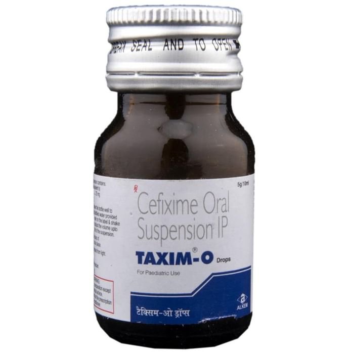 Taxim-O Drops    Cefixime 25mg