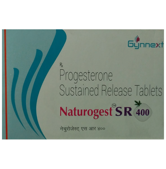 Naturogest SR 400 Tablet    Progesterone Natural Micronized 400mg