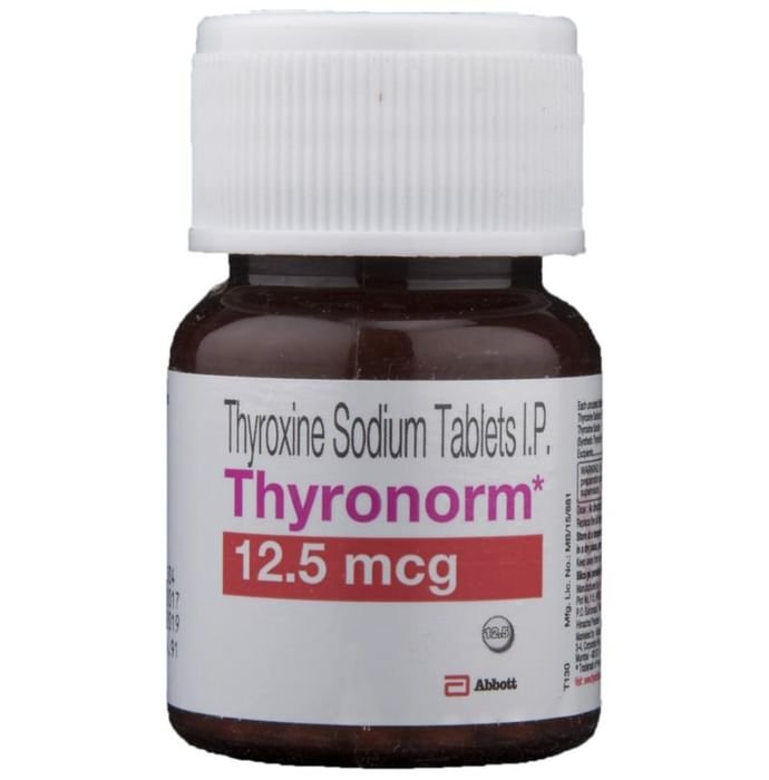 Thyronorm 12.5mcg Tablet    Thyroxine 12.5mcg