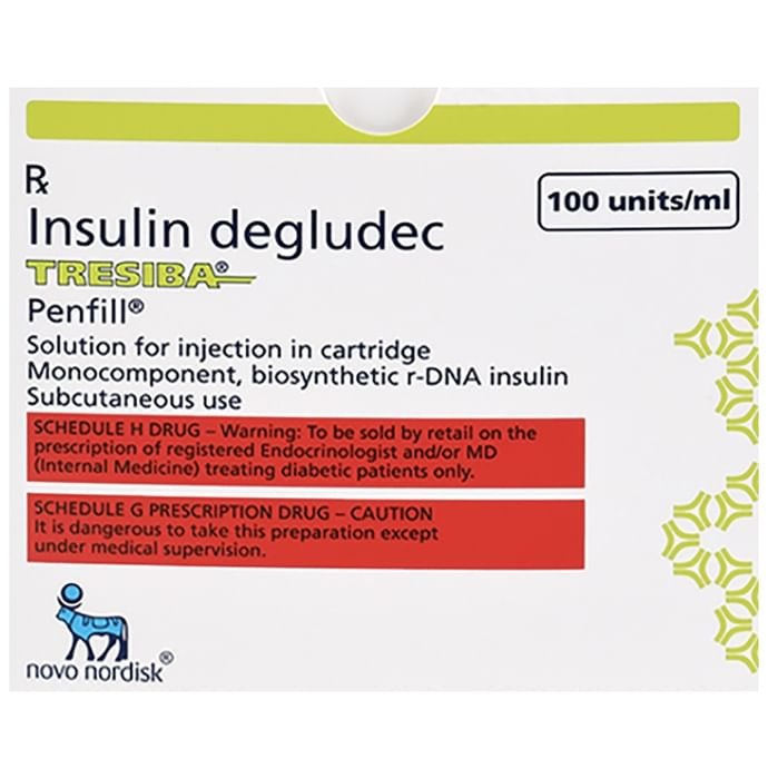 Tresiba 100 Units/ml Penfill    Insulin Degludec 100IU