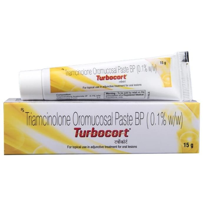 Turbocort Oromucosal Paste    Triamcinolone 0.1% w/w