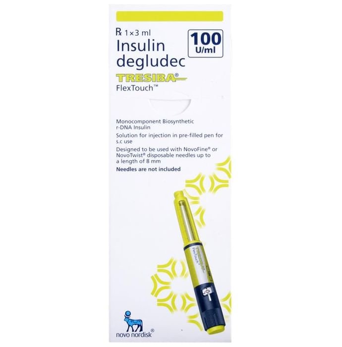 Tresiba 100IU/ml Flextouch    Insulin Degludec 100IU/ml