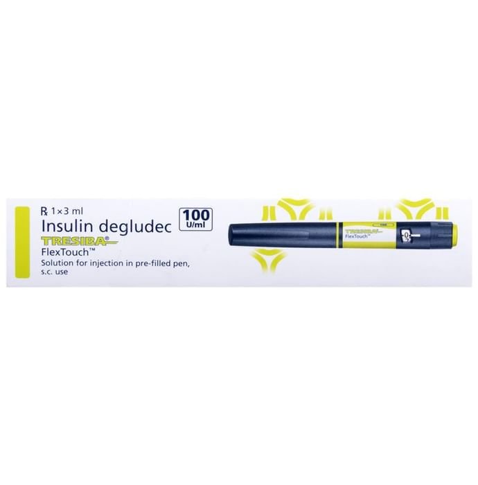 Tresiba 100IU/ml Flextouch    Insulin Degludec 100IU/ml