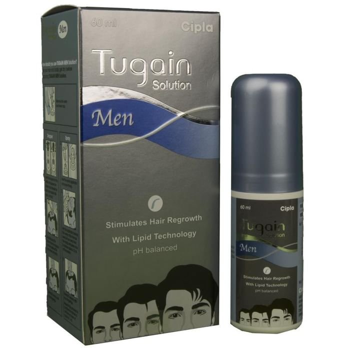 Tugain Men Solution    Minoxidil 5% w/v + Finasteride 0.1% w/v