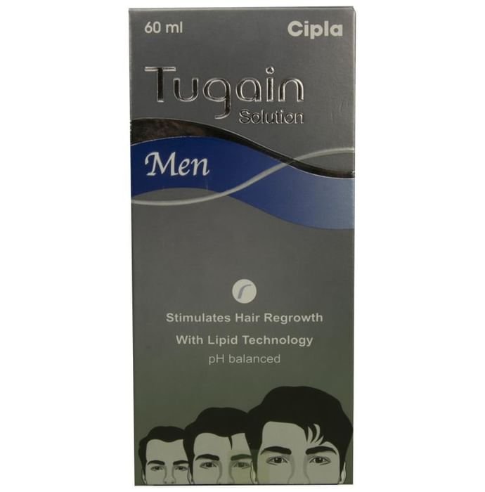 Tugain Men Solution    Minoxidil 5% w/v + Finasteride 0.1% w/v