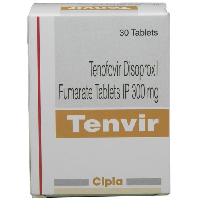 Tenvir Tablet    Tenofovir disoproxil fumarate 300mg