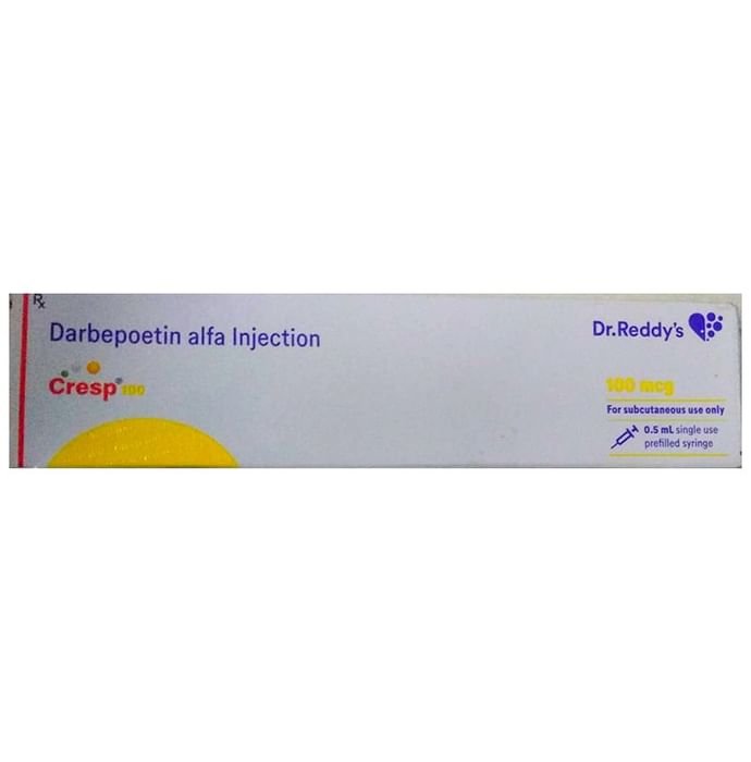 Cresp 100 Injection    Darbepoetin alfa 100mcg