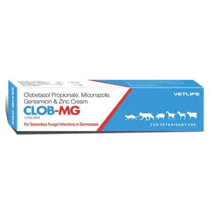 Clob mg Cream    Clobetasol 0.05% w/w + Gentamicin 0.1% w/w + Miconazole 2% w/w