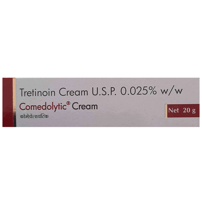 Comedolytic Cream    Tretinoin 0.025% w/w