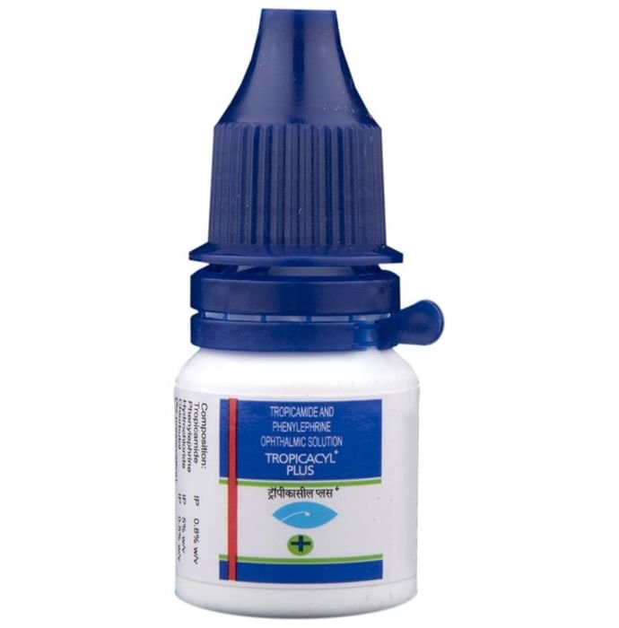 Tropicacyl Plus Eye Drops    Phenylephrine 5% w/v + Tropicamide 0.8% w/v