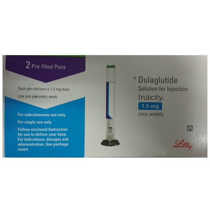 Trulicity 1.5mg Pre-Filled Pen    Dulaglutide 1.5mg/0.5ml